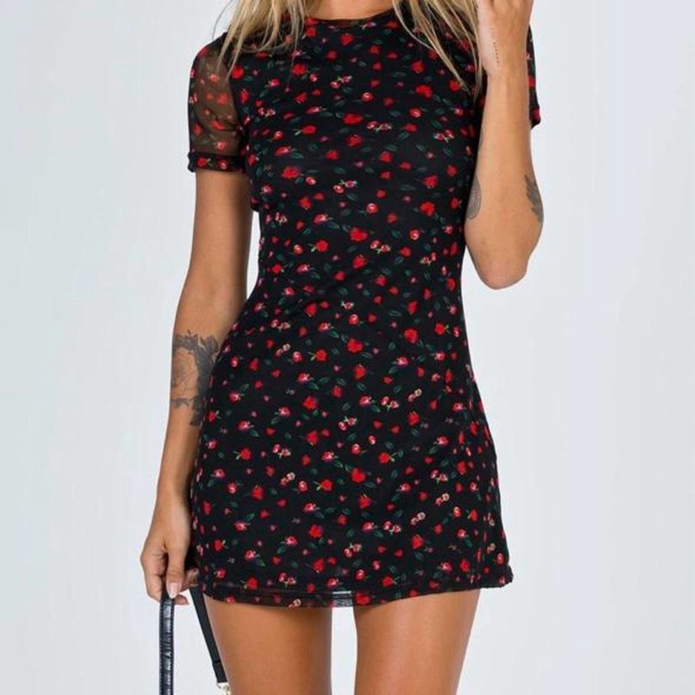 Princess Polly Dione Floral Dress Mini